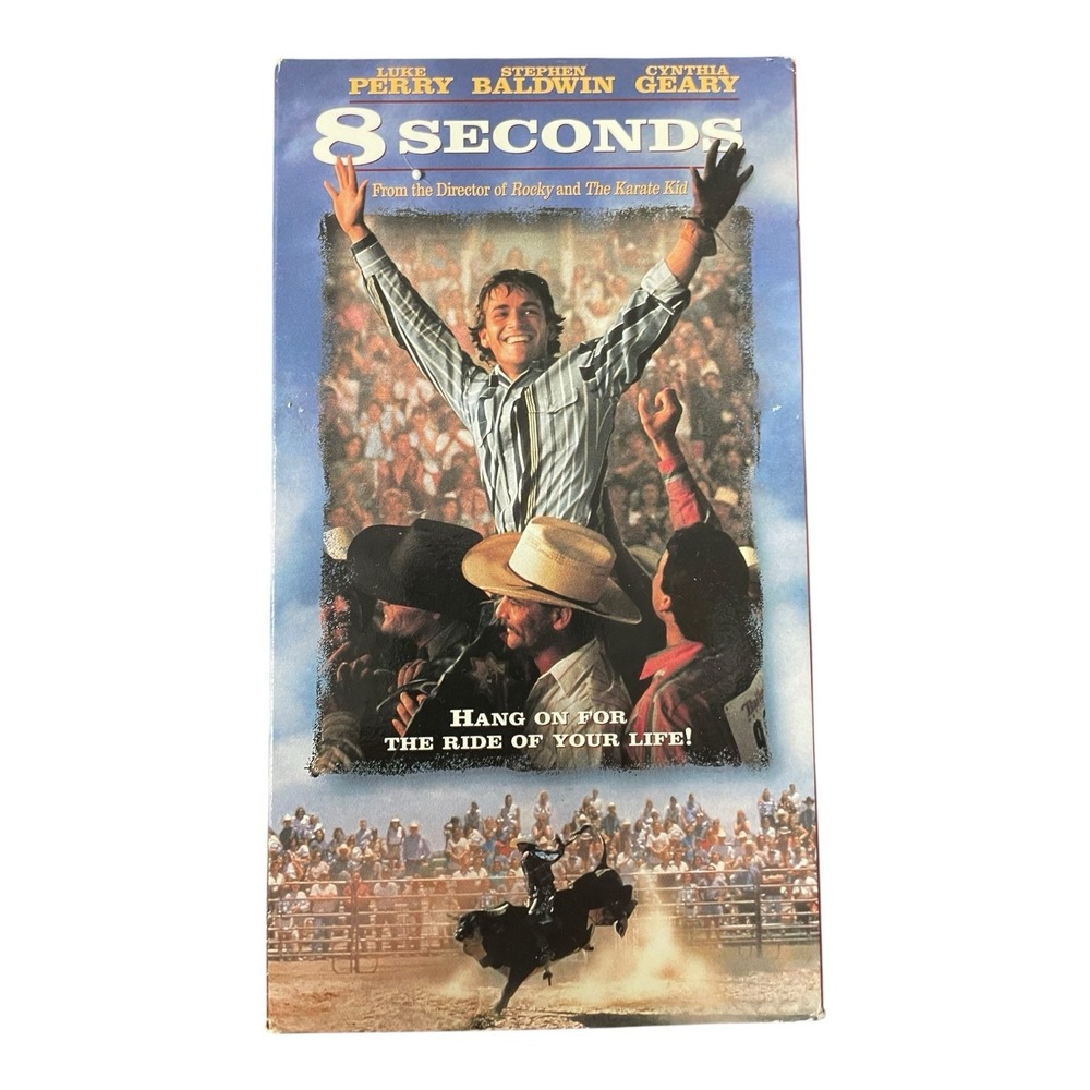 8 Seconds‎ VHS 1994 Luke Perry
